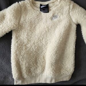 Nike Off-White Sherpa Pullover 24 Months